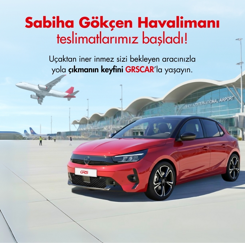 Sabiha Gökçen Havalimanı Teslimatlarımız Başladı !