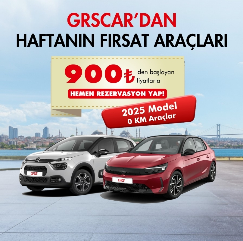 GRSCAR ile Haftanın Fırsat Araçları!