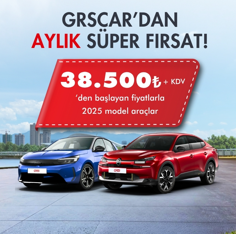 GRSCAR’dan Aylık Süper Fırsat!